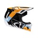 KASK Z GOGLAMI LEATT KIT MOTO 7.5 V25 ORANGE (53-54CM) XS