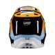 KASK Z GOGLAMI LEATT KIT MOTO 7.5 V25 ORANGE (53-54CM) XS