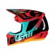 KASK Z GOGLAMI LEATT KIT MOTO 7.5 V25 RED (53-54CM) XS