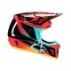 KASK Z GOGLAMI LEATT KIT MOTO 7.5 V25 RED (53-54CM) XS