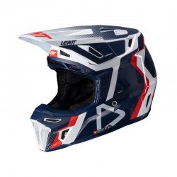 KASK Z GOGLAMI LEATT KIT MOTO 8.5 V25 ROYAL (53-54CM) XS