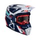 KASK Z GOGLAMI LEATT KIT MOTO 8.5 V25 ROYAL (53-54CM) XS