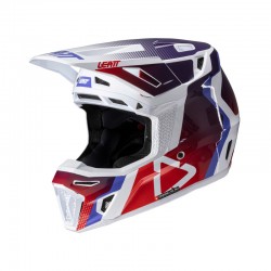 KASK Z GOGLAMI LEATT KIT MOTO 8.5 V25 SUNBURN (53-54CM) XS