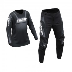 ZESTAW OFFROADOWY (BLUZA I SPODNIE) LEATT RIDE KIT 3.5 JUNIOR BLACK XXS/EU100/110CM