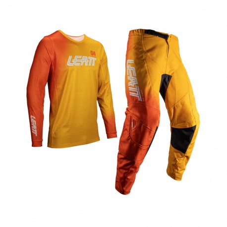 ZESTAW OFFROADOWY (BLUZA I SPODNIE) LEATT RIDE KIT 3.5 FLAME XS/US28/EU46