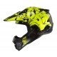 KASK HJC CS-MX II GRAFFED BLACK/YELLOW XS