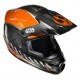 KASK HJC CS-MX II REBEL X-WING STAR WARS SILVER/ORANGE L