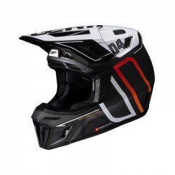 KASK Z GOGLAMI LEATT KIT MOTO 9.5 CARBON/WHITE V25 (53-54CM) XS